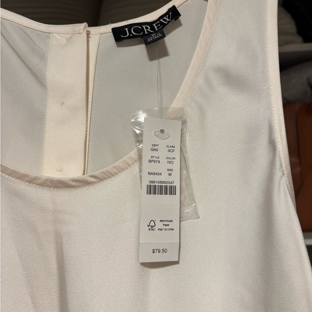J. Crew Shell Tank - Picture 2 of 3